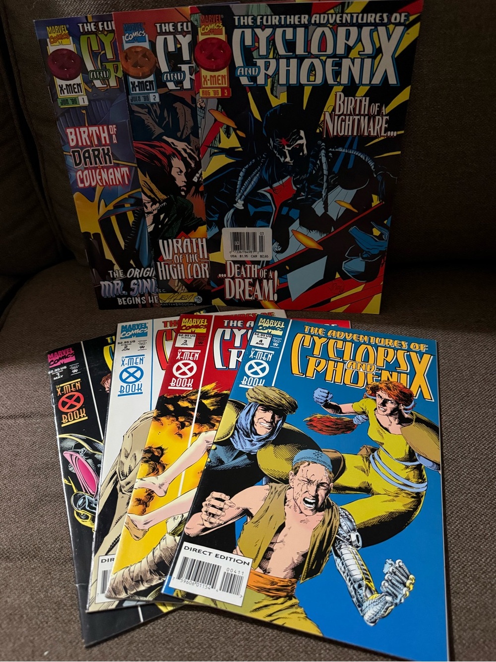 Marvel Further Adventures of Cyclops and Phoenix 1 2 3 & May Thru August lot 7